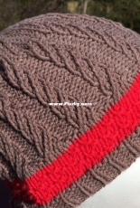 Hat #7 Rib Roll by J.G. Miller-Free