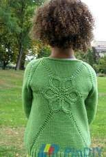 Flower Cardigan Kids by Ewelina Murach
