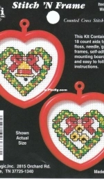 Needle Magic Inc. NMI Stitch N Frame 3688 - Wreaths