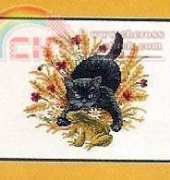 Eva Rosenstand - 14-058 - Cat and Frog