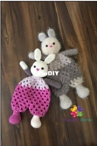 SnuggleMe Stitches - Samantha Schreyer - Ellie the Ragdoll Bunny