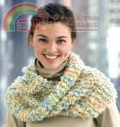 Redheart-WR1724-Cowl Knit Mobius-Free Pattern