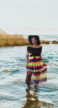 Dream Crochet - Ashlee Elle Wright - The Fin Crochet Skirt