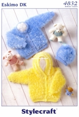 Stylecraft 4832 Eskimo DK Baby Jackets