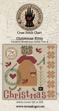 Teresa Kogut Creative Whims - Christmas Kitty by Teresa Kogut