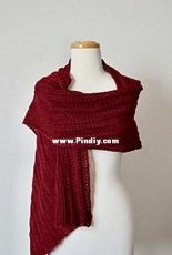 Red Rocks Shawl by Nick Davis