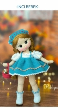 HobbyMix - Nuray Daglı - İnci Doll - İnci Bebek  - Turkish