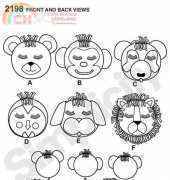 Simplicity Fleece Pillows Pattern-2198-Ida Frys pillows