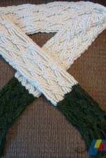 Noelle Stiles - Color Block Cable Scarf