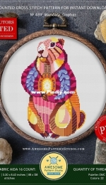 Awesome Pattern Studio 489 - Mandala Gopher XSD