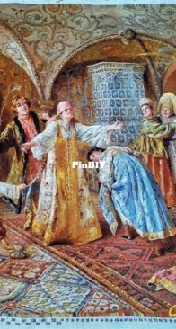 Финиш! Закончила картину "Игра в жмурки"  Схема от Артель Белый кролик.