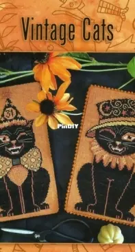 Vintage Cats from Hello Halloween by Teresa Kogut