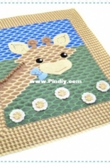 Ira Rott Designs - Ira Rott - Rusty The Giraffe Blanket