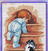 Baby Climbing Stairs