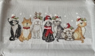 Bothy Threads XKTB11 Festive Felines