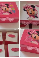 Caixa primeiras recordações " Minnie "