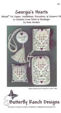 Butterfly Ranch Designs 101 Georgias Hearts