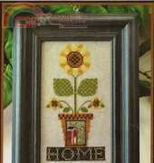 Little House Needleworks LHN 127 Home is Where the Sunflowers Grow
