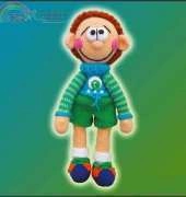Delicious Crochet - Paola Navarro- Peter the doll - English