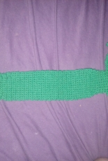 Little lizard bookmark I made