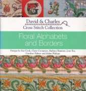 David & Charles #41735 Floral Alphabets and Borders