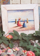 The scheme developed in the program PM cross Stitch