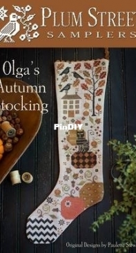 Plum Street Samplers - Olgas Autumn Stocking XSD