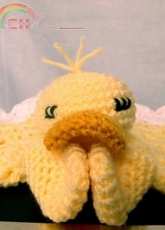 Too Yarn Cute - Sleepy Ducky Lovey
