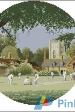 Heritage Crafts Circle Serie JCSC442 Sunday Cricket by John Clayton
