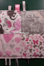 Girls taggie blanket - My work