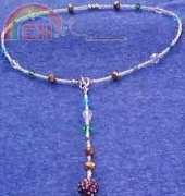 Y style long necklace
