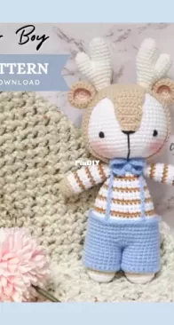 Cutepaw Handmade - Angela - Reindeer Boy