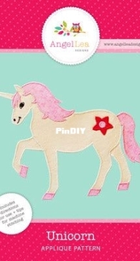 Angel Lea Designs - Unicorn Applique - Free