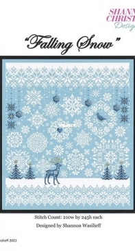 Shannon Christine Designs - Falling Snow - XSD