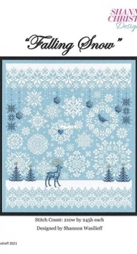 Shannon Christine Designs - Falling Snow - XSD