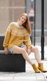 DG419-10 MARTINE GENSER HONNINGGUL by Iselin Hafseld -Norwegian - Free