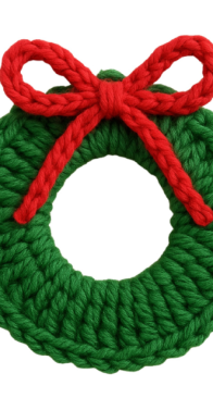 Wetfish Designs - Christmas Wreath Ornament