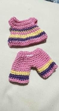 outfit paints and shirt outfit amigurumi