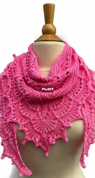 Sherbet Fizz Shawl by Ambah OBrien - Updated