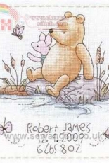 Anchor DPPC003 Disney Winnie the Pooh Birth Sampler