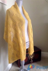 Leher Shawl by Sandhya S. /Swatch Love-Free