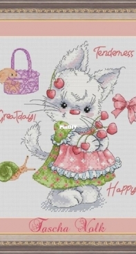 Girl Sampler - Vintage Cat Series by Tascha Volk XSD