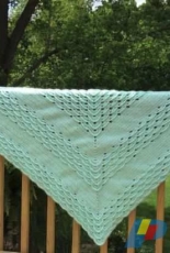 Holly Pelfrey - Waves of Ment Shawl