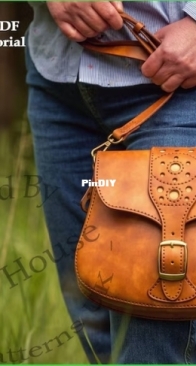 Tree House Patterns UK - Brida Leather Bag