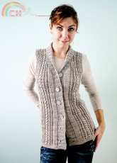 Gamine Vest by Tori Gurbisz