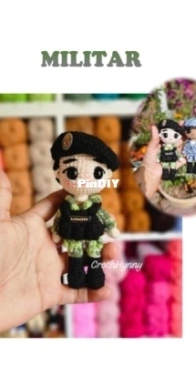 CrochHynny - Lesly Curi - Military - Militar - Spanish
