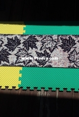 Double Jacquard Autumn Dance scarf