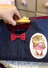 Casserole Carrier with owl