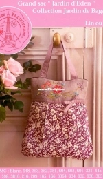 Les Brodeuses Parisiennes LBP - Grand sac Jardin dEden XSD+PCS