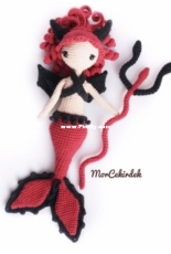 Morcekirdek - Feyza Karaman - Mermaid in Devil Costume - Turkish